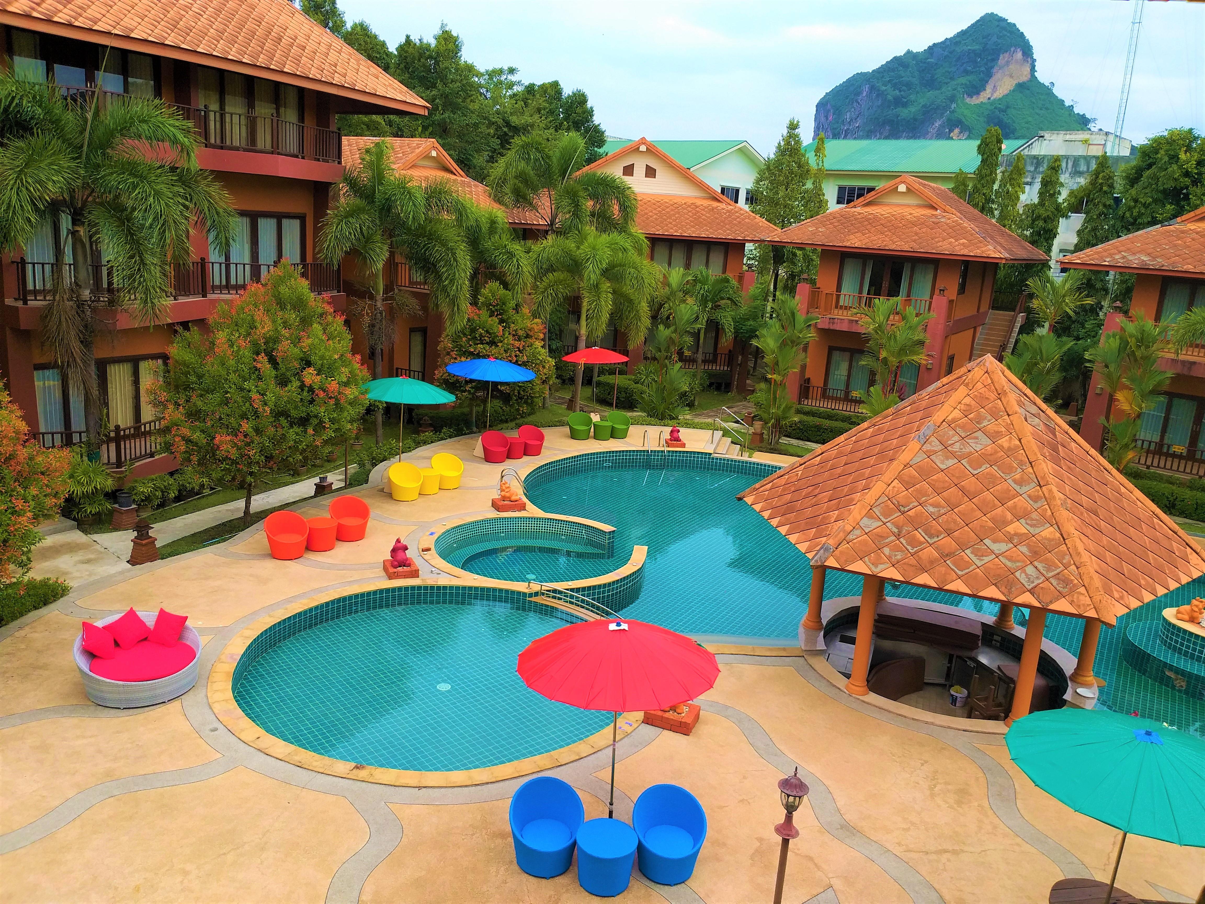 Andamanee Boutique Resort Aonang Krabi - Free Beach Shuttle Ao Nang Bagian luar foto